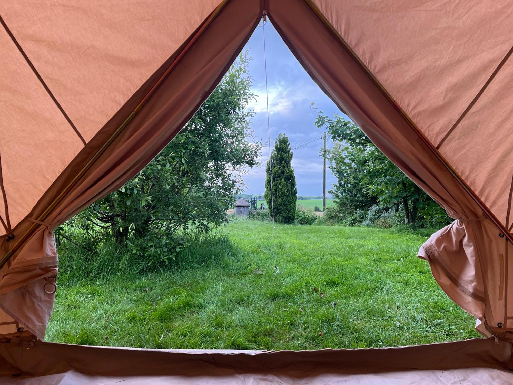 Bluebell Tent At Ballyward Croft Ardkeen Zewnętrze zdjęcie