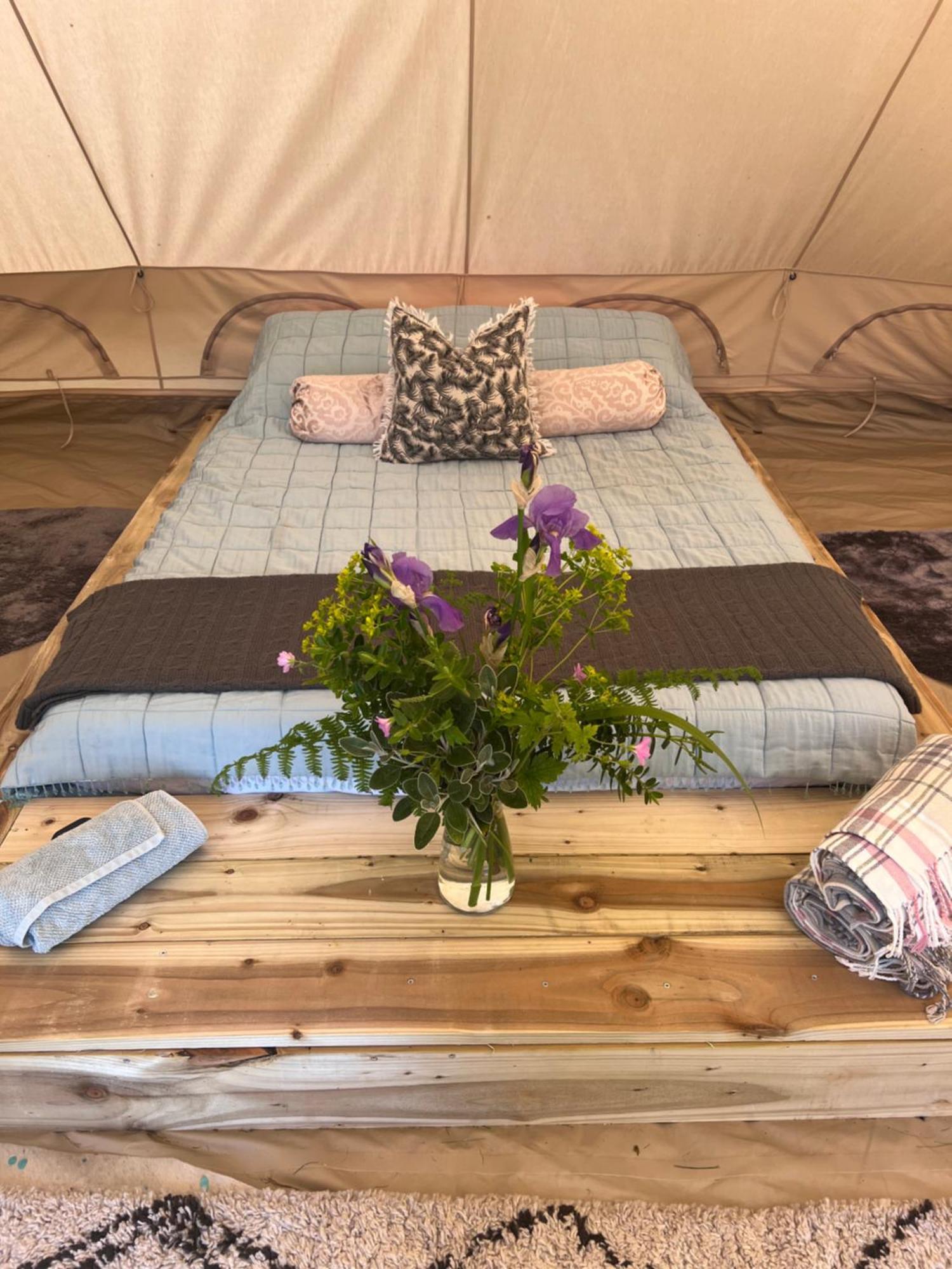 Bluebell Tent At Ballyward Croft Ardkeen Zewnętrze zdjęcie