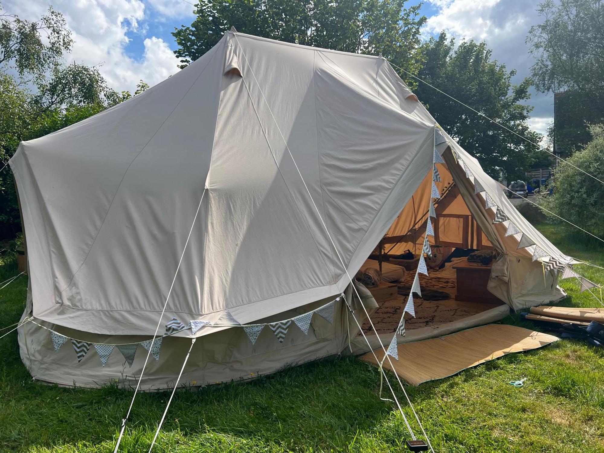 Bluebell Tent At Ballyward Croft Ardkeen Zewnętrze zdjęcie
