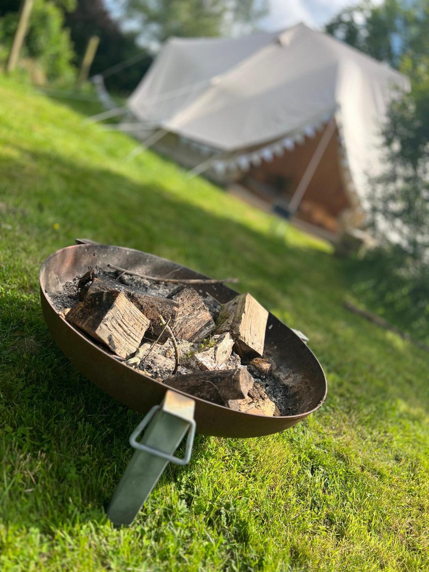 Bluebell Tent At Ballyward Croft Ardkeen Zewnętrze zdjęcie