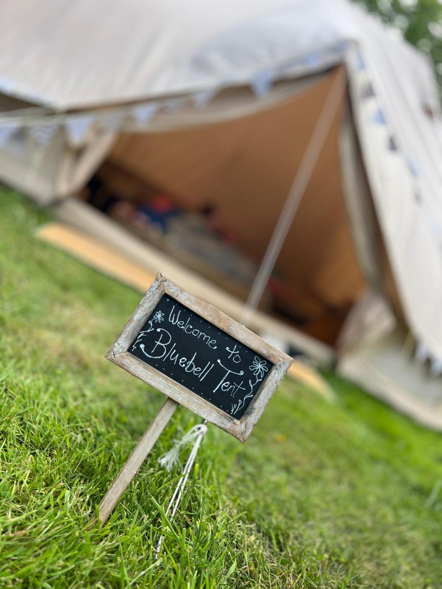 Bluebell Tent At Ballyward Croft Ardkeen Zewnętrze zdjęcie